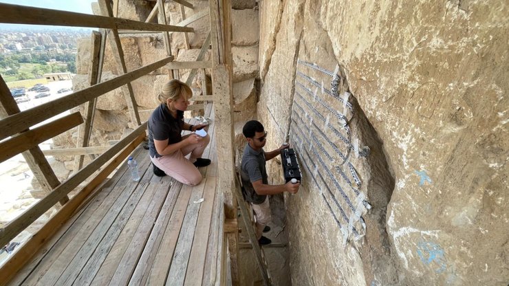 піраміда хеопса, таємниці пірамід, єгипетські піраміди, проект ScanPyramids, гробниця фараона, археологія, український арехолог, ольга попович, Сканування пірамід