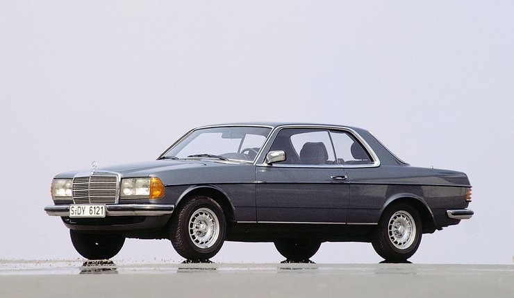 купе Мерседес 123