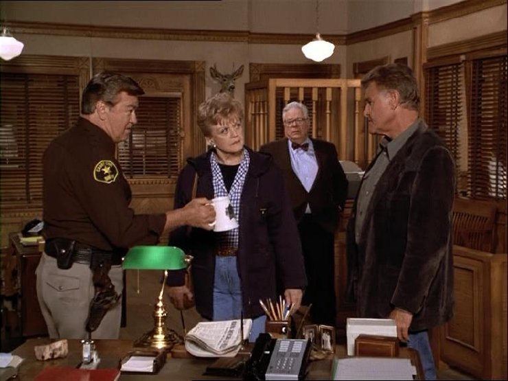 Рон Масак, Анджела Ленсбері, помер актор, Вона написала вбивство