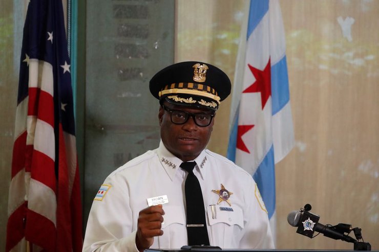 США, Чикаго, Полицейский, Выстрел, убийство, Оружие