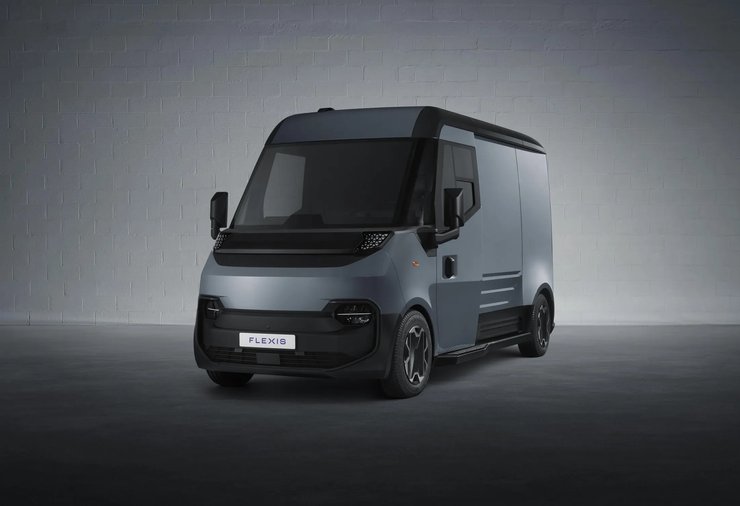 Flexis Step-in Van, Renault Flexis, электромобили Renault, электромобили Renault