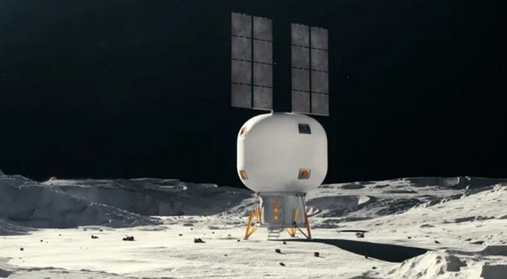 надувний модуль Місяць