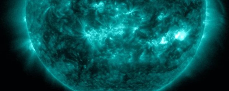 Солнце вспышка