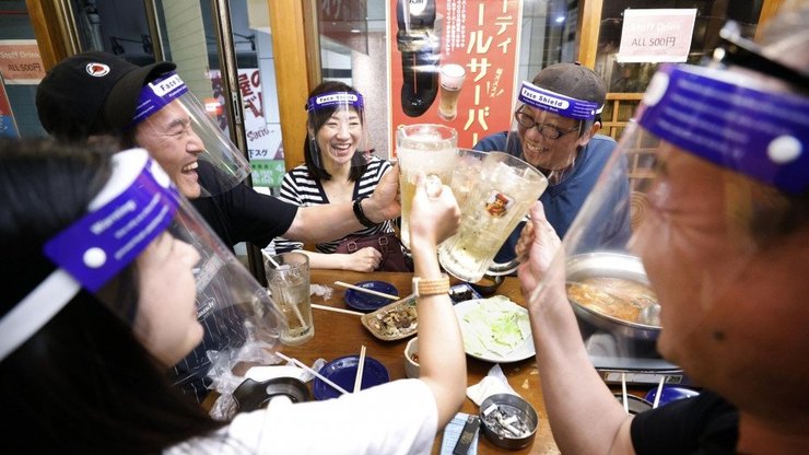 япония, ресторан, коронавирус