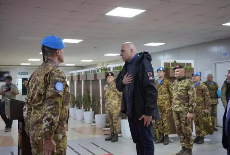 Западные войска в Украине, Министр обороны Италии Крозетто, 12 декабря, итальянские войска Украине