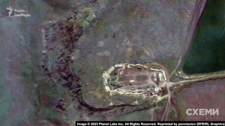 Российский военный объект, Крым, Ольвинские каменоломни