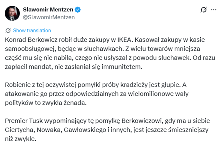 ментцен Депутат попался на краже из IKEA: разразился политический скандал (фото)