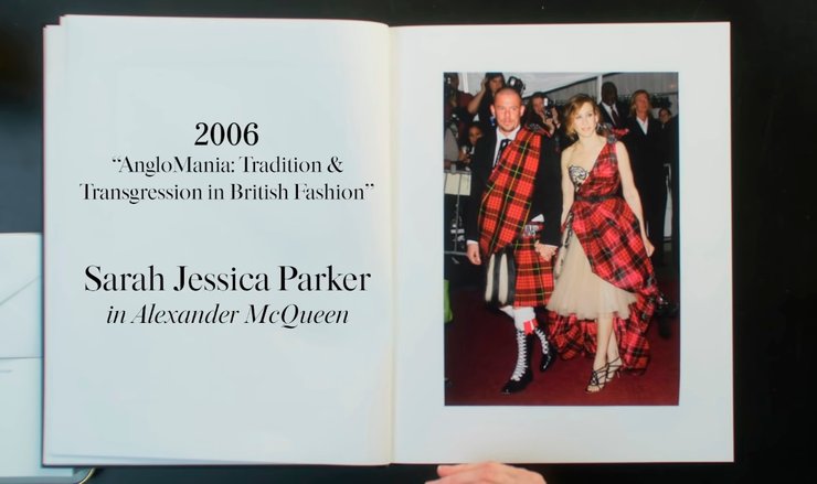 Сара Джессика Паркер, Александр Маккуин, мет гала 2006