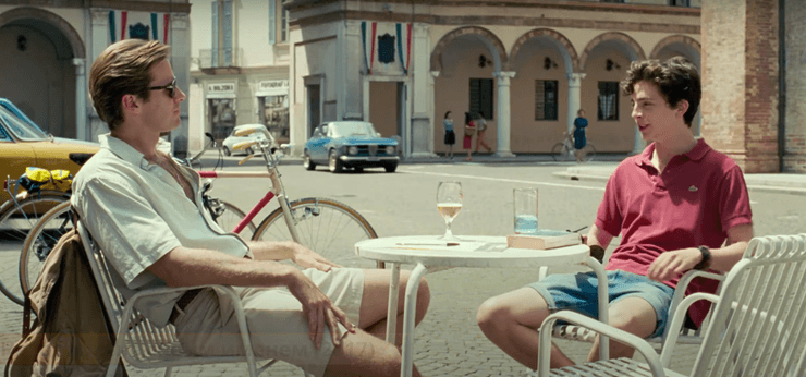 Кадр из фильма "Назови меня своим именем"