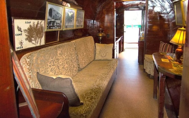 дом на колесах, автодом, винтажный автодом, купить автодом, дерево секвойя