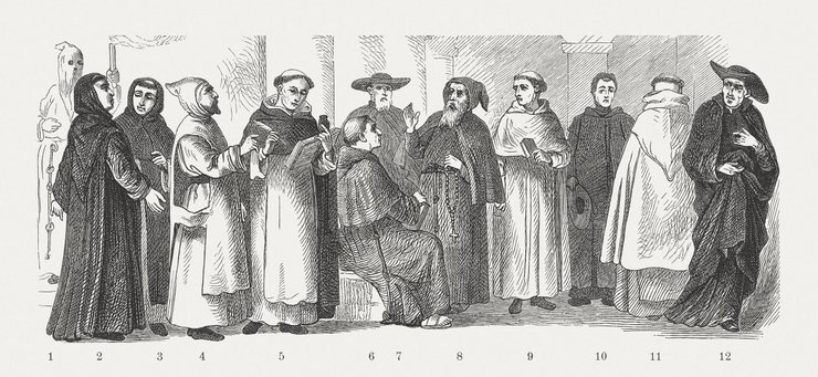 ченці-єзуїти, Історія Ордену єзуїтів, Орден єзуїтів, єзуїти, Католицькі ченці