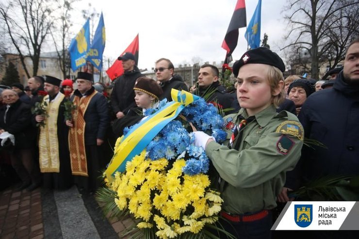 Степан Бандера, Львов, день рождения, фото