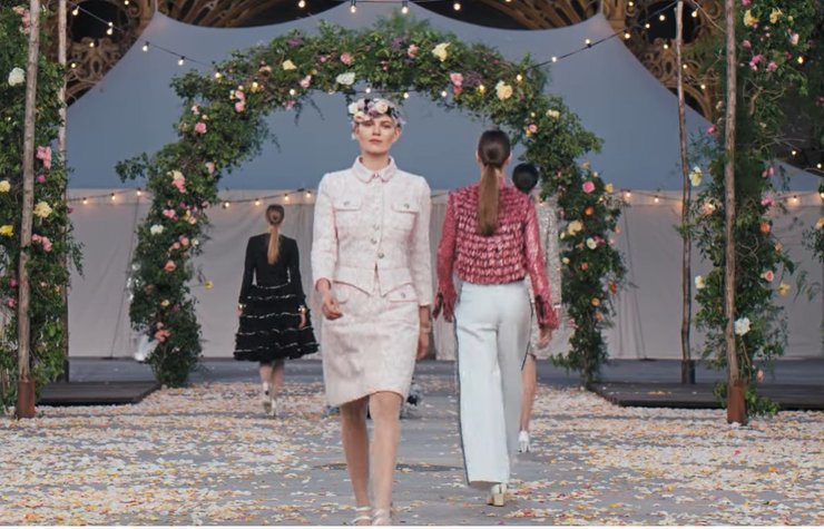Chanel, показ