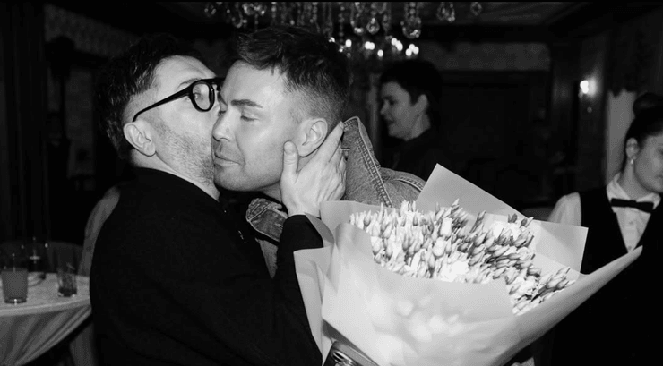 Олексій Суханов зі своїм другом Олексієм Прищепою