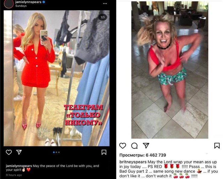 Бритни Спирс, сестра