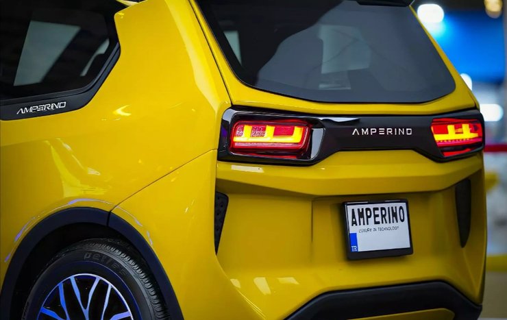 Турецкий электрокар, Amperino C-100, новый Amperino C-100, турецкий электромобиль