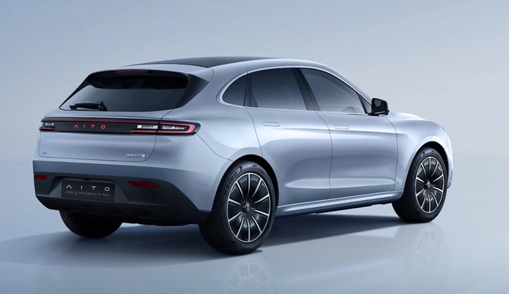 Huawei AITO M5e, AITO M5e, автомобиль Huawei, электромобиль Huawei, кроссовер Huawei, электрокар Huawei