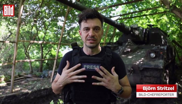 Журналіст BILD Бйорн Штрицель