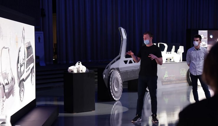 Луноход NASA, новый Луноход NASA, американский луноход, луноход General Motors, миссия Artemis, лунный ровер