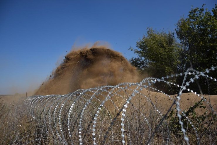 рвы на границе с рф