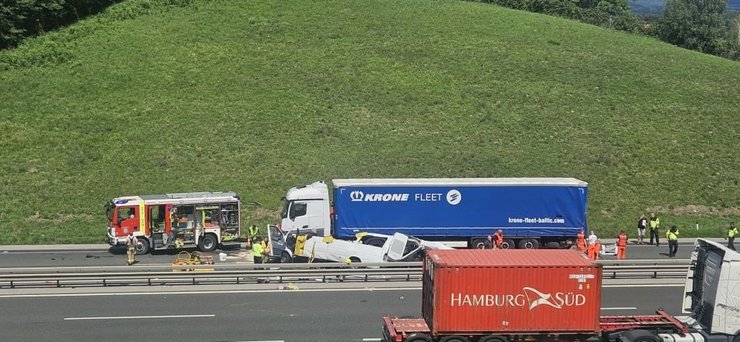 аварія словенія