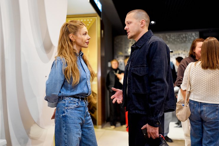 Тіна Кароль та Євген Галич на прем'єрі Підйомної сили