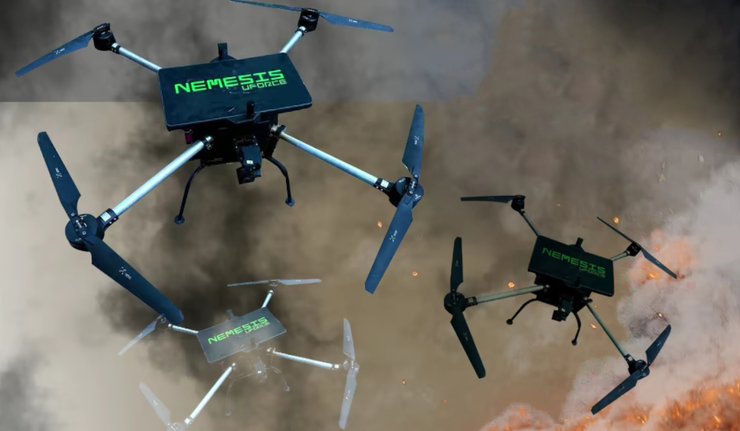 На войне в Украине используют дроны Nemesis на войне