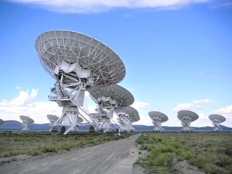 Very Large Array, радіотелескоп, Нью-Мексико, США