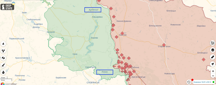 наступление ВС РФ