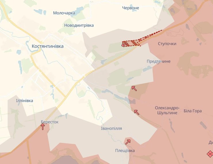 Наступ РФ у Донецькій області