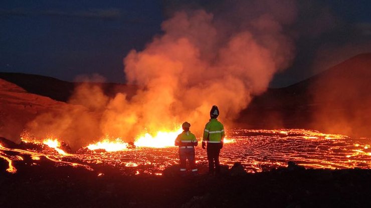 виверження вулкана в ісландії