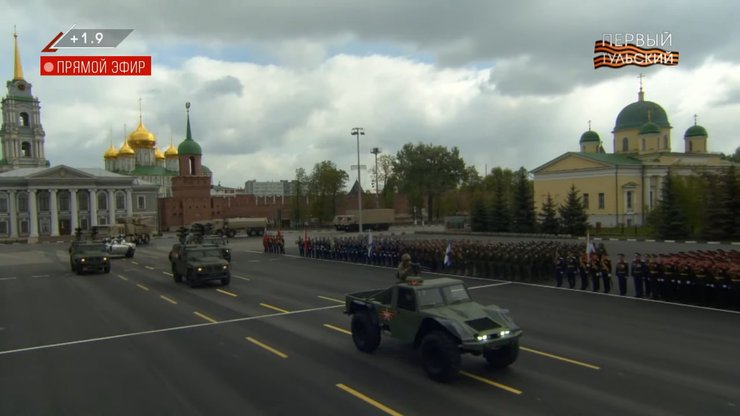 російській парад в тулі, парад в тулі