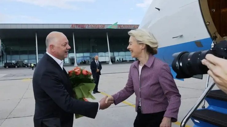 Урсула фон дер Ляйен болгария