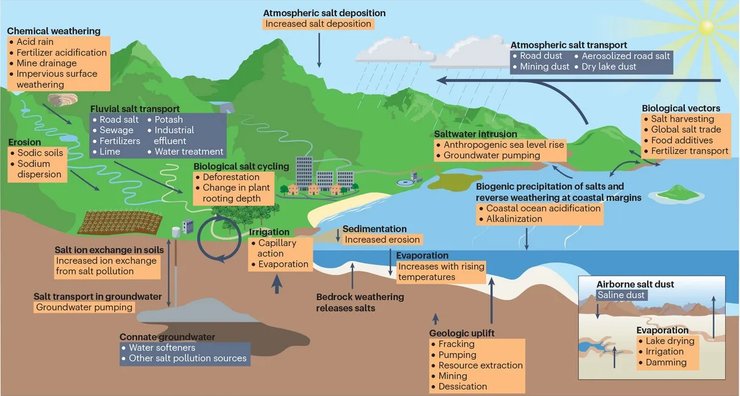 земля солевой цикл