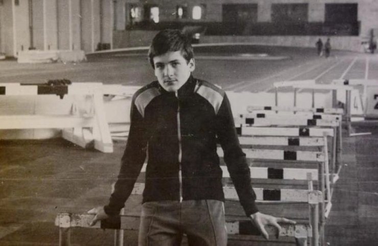 Георгій Ґонґадзе на тренуванні у Тбілісі