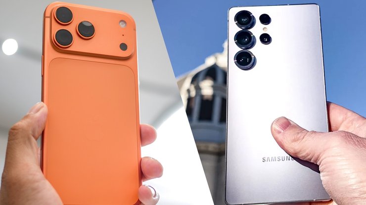 iPhone 17 Pro Max Samsung Galaxy S25 Ultra смартфоны