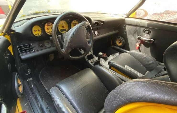 салон порше 993, Gemballa Extremo Bi-Turbo, Porsche 911 Gemballa, Porsche 911 1997, Porsche 911