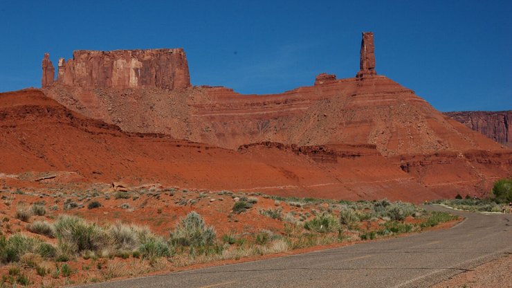 Юта, формация, частота, раскачивание, альпинисты