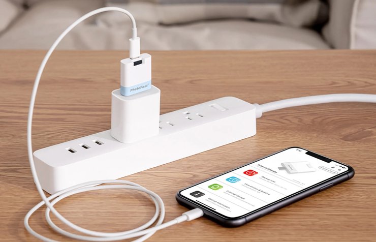 PhotoCube PD+ бэкап резервная копия смартфоны