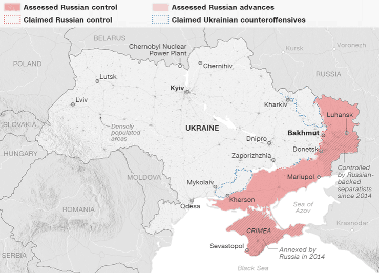 Карта наступления российских войск в Бахмуте, ЗСУ Бахмут карта, наступления российских войск в Бахмуте,
