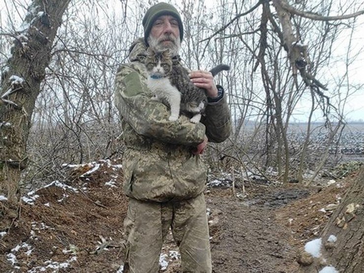 Александр Ковальчук на передовой