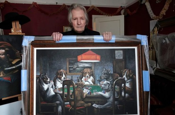 Художник, фальсификатор, аферист, подделка картин, подделка, продажа картин,