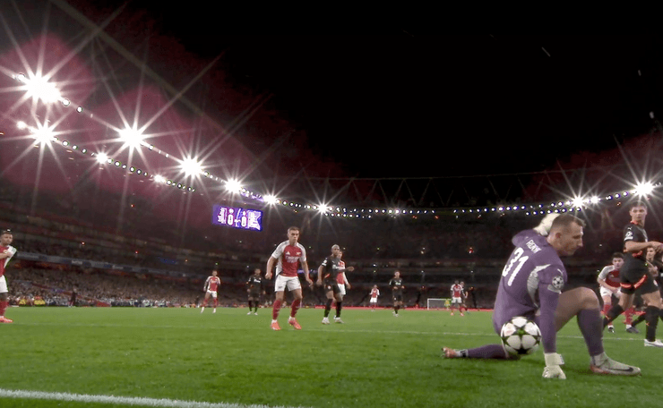 Автогол голкипера, сейв ризныка