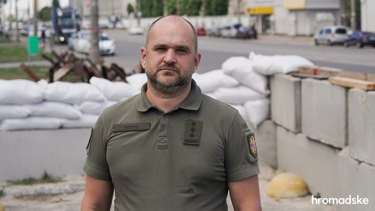 Руслан Тригуб, начальник дарницкого тцк, мобилизация в Украине, военкомат