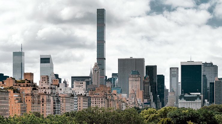 Парк-авеню 432, хмарочос, манхеттен, нью-йорк, найвища житлова будівля в світі, 432 Park Avenue