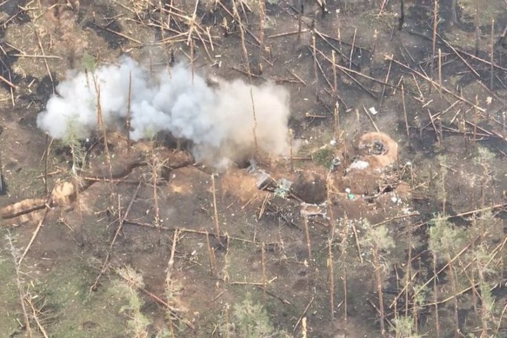 Бойцы Нацгвардии укрепились на позициях в Луганской области