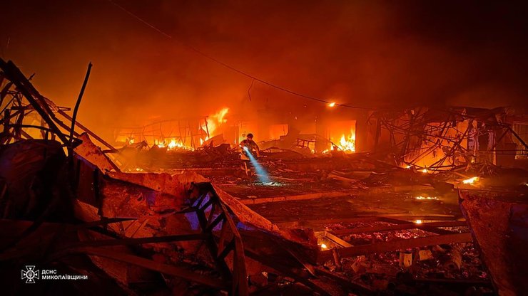 Миколаїв обстріл