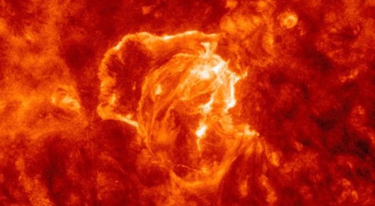 Солнце, вспышка на Солнце