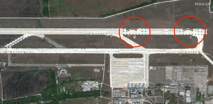 Место запуска Шахедов в Донецкой области