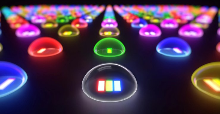 Новая RGB LED Sony